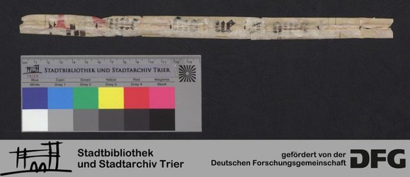 Herausgetrenntes Fragment 3v