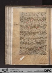 Blatt 76v mit Fragment