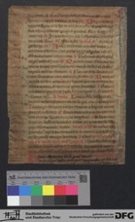 Herausgetrenntes Fragment Iv