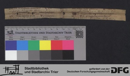 Herausgetrenntes Fragment XIIIv