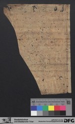 Herausgetrenntes Fragment 1v