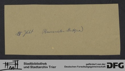 Herausgelöstes Fragment Erläuterung