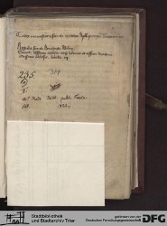 Vorblatt IIr