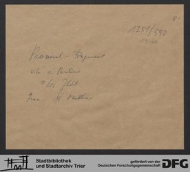 Herausgelöstes Fragment Erläuterung