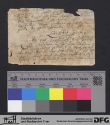 Herausgetrenntes Fragment