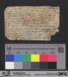 Herausgetrenntes Fragment