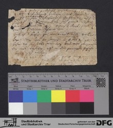 Herausgetrenntes Fragment