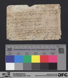 Herausgetrenntes Fragment