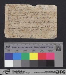 Herausgetrenntes Fragment