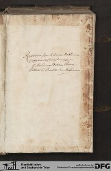 Vorblatt Ir