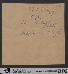 Herausgelöstes Fragment Erläuterung