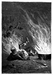 Der König hatte Feuer gefangen wie eine Petroleumkanne. (S. 356.)